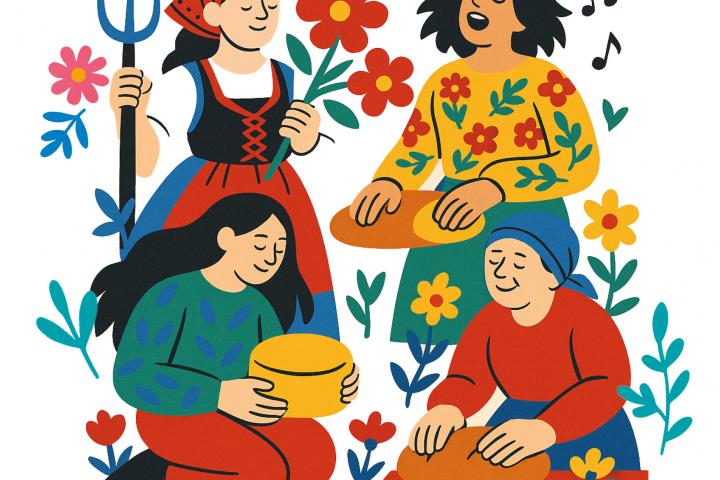 cartel mujer rural